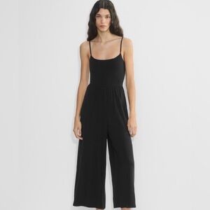 NWT Aritzia Wilfred Black Market Jumpsuit Drapey jersey wide-leg jumpsuit